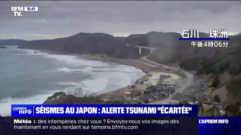 Séismes au Japon: la menace d'un tsunami 