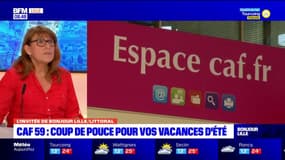 Nord-Pas-de-Calais: "Une aide jusqu'à 200 euros pour les départs en vacances", annonce Béatrice Dassonville directrice adjointe de la CAF du Nord