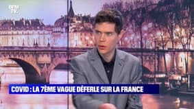 Covid: la 7ème vague déferle sur la France - 02/07