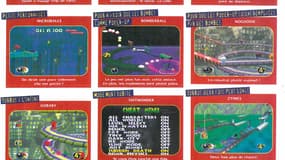 Une page de codes d'un magazine Nintendo de 1998
