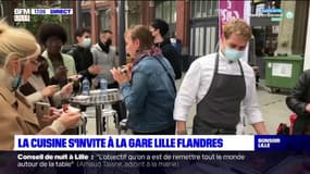 Lille: la cuisine s'invite à la gare pour la 8e édition de Chefs de gare