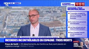 Incendie en Espagne: "Ma première pensée est pour les victimes", déclare Pedro Iniesta Ruiz (représentant en France du PSOE)