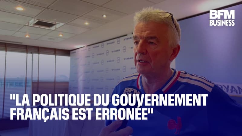 Le PDG de Ryanair s'en prend aux taxes françaises