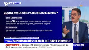 Inflation: Bruno Le Maire souhaite faciliter les promotions dans les rayons hygiène, parfumerie et droguerie