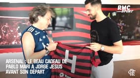 Arsenal : Le beau cadeau de départ de Pablo Mari pour son entraîneur à Flamengo, Jorge Jesus