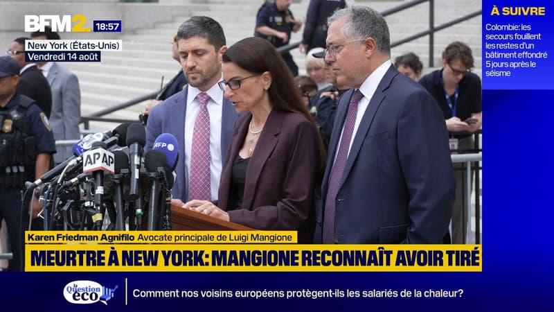 "Il a été traité de manière injuste": les avocats de Luigi Mangione demandent l'abandon de l'inculpation pour meurtre