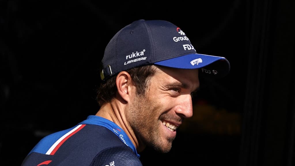 Thibaut Pinot, sourire au lèvres Thibaut Pinot, sourire au lèvres