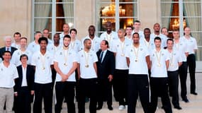 Les Bleus à l'Elysée
