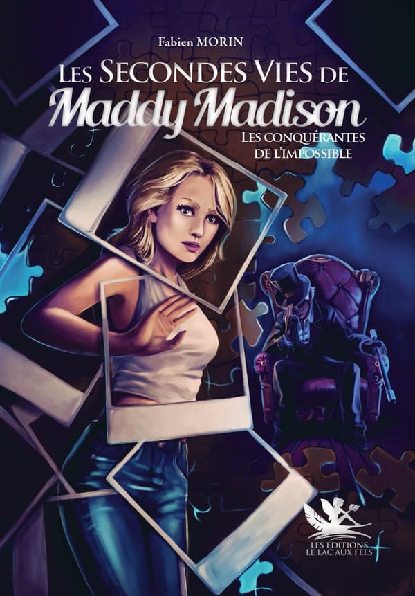 Couverture du roman "Les Secondes vies de Maddy Madison", de Fabien Morin.