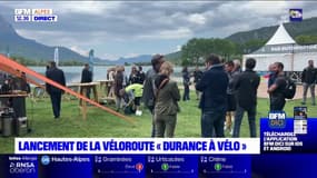 Lancement de la Véloroute "Durance à vélo"