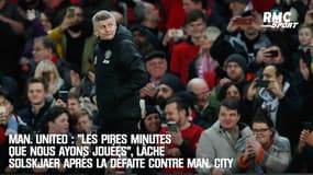 Man. United : "Les pires minutes que nous ayons jouées", lâche Solskajer après la défaite contre Man. City