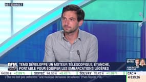 La  pépite : Temo développe un moteur télescopique, étanche, portable pour équiper les embarcations légères par Lorraine Goumot - 14/06