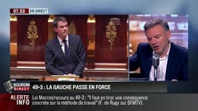 Brunet: Loi Macron: l'utilisation de l'article 49-3 est-elle un acte d'autorité ou un aveu de faiblesse ?- 18/02