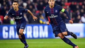Marquinhos et Thiago Silva 