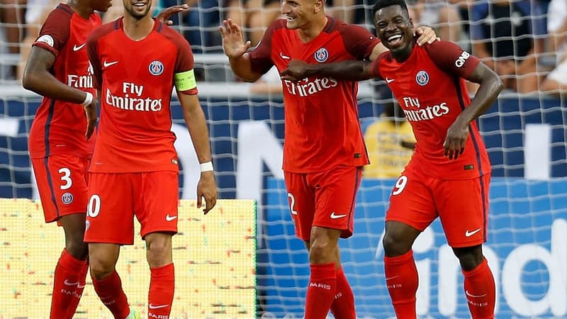 Kimpembé, Pastore, Meunier et Aurier