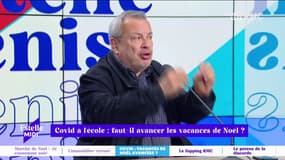 Covid : vacances de Noël avancées ? "Foutez la paix aux gosses, on ne touche pas à l’école !" déclare Périco Légasse.