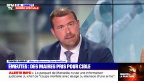 "Il a fallu que j'aille me cacher dans la cave de la mairie", le témoignage du maire de Maromme (Seine-Maritime) pris pour cible par des émeutiers