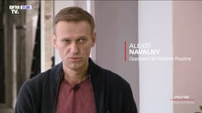 "Je vois un steward et je lui dis: 'on m'a empoisonné, je vais mourir'": l'opposant russe Alexei Navalny témoigne