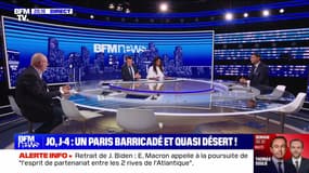 Au JO-4, un mariage : un Paris barricadé et casi-désert ! - 22/07