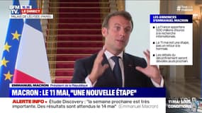 Emmanuel Macron sur le déconfinement: "Nous avons la capacité à faire 700.000 tests par semaine"