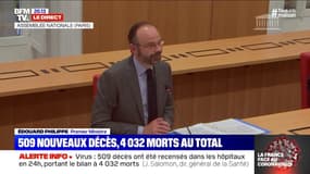 Pour Edouard Philippe, "on peut mobiliser le tissu productif national sans réquisitionner et sans nationaliser"