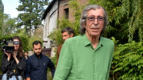 Patrick Balkany dans sa résidence de Giverny le 5 août 2022