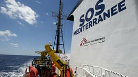 L'ONG SOS Méditerranée affrète le navire Aquarius. (Photo d'illustration) - Pau Barrena - AFP