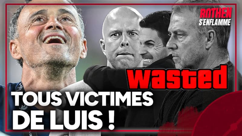 BarÃ§a 1-2 PSG : "Cet entraÃ®neur est gÃ©nial !", Rothen Ã©logieux envers Luis Enrique