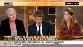 Calais: "Je suis très étonnée que les réfugiés se soient comportés comme ça tous seuls", Béatrice Giblin