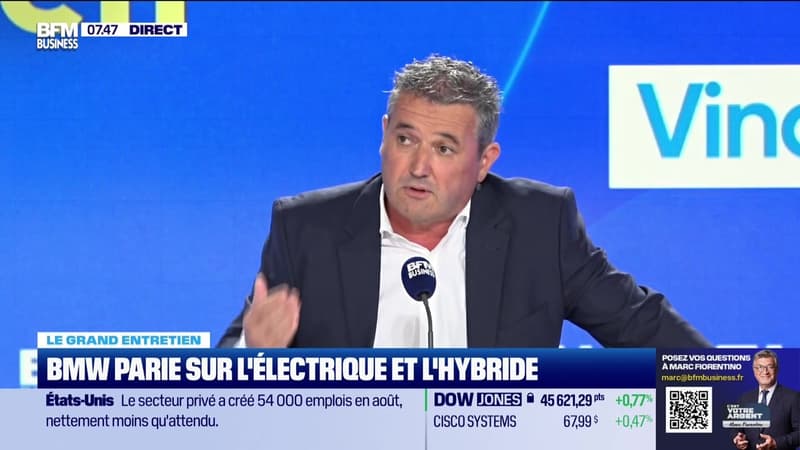 Le Grand entretien : BMW parie sur l'électrique et l'hybride - 05/09