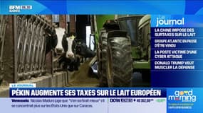 Pékin augmente ses taxes sur le lait européen