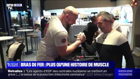 Les championnats de France du bras de fer se tiennent à Saint-Germain-en-Laye dans les Yvelines