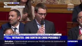 "À bas Macron et la mauvaise République", lance Antoine Léaument (LFI) dans le cadre des questions au gouvernement