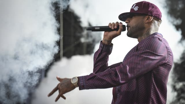 Le rappeur Booba