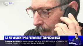 Ils militent pour l'entretien du réseau de téléphones fixes