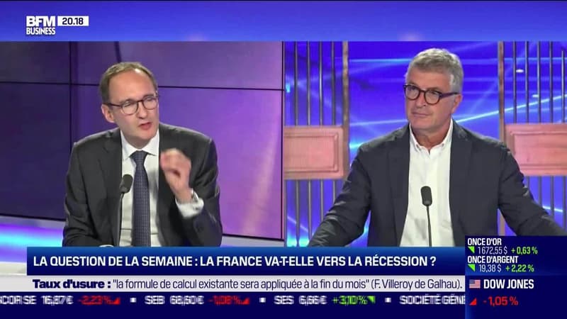 La semaine de Marc (1/2): La France va-t-elle vers la récession ? - 16/09