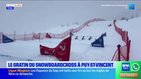 Puy-Saint-Vincent: le gratin du snowboardcross