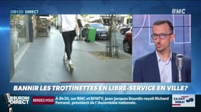 Faut-il bannir les trottinettes en libre-service? 