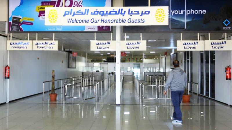 Aéroport de Mitiga, dans les environs de Tripoli, en Libye