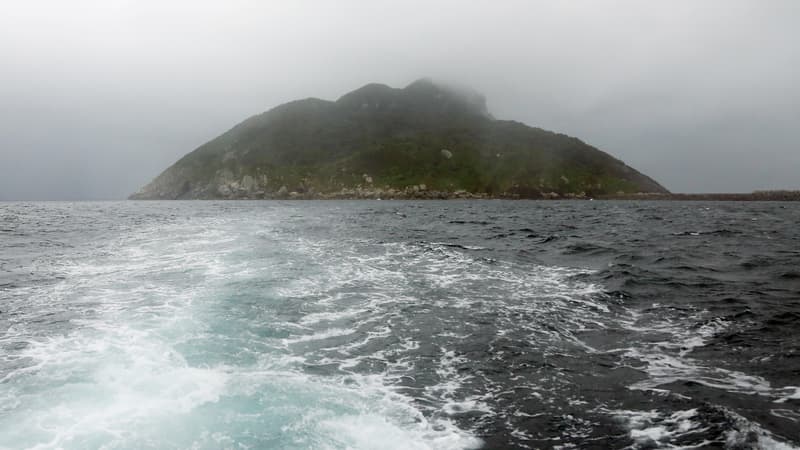 L'île d'Okinoshima, au Japon.
