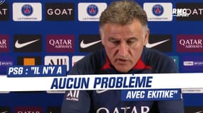 PSG : "Pas de problème Ekitike, il travaille" assure Galtier