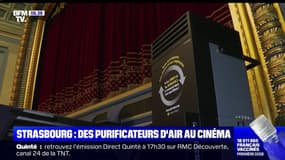 Des purificateurs d'air dans un cinéma à Strasbourg