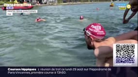 Pantin: nager dans le canal de l'Ourcq