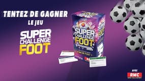 Gagnez le jeu de société super challenge foot