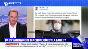 Le pass sanitaire d'Emmanuel Macron diffusé sur internet: où est la faille ? 