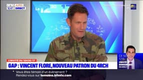 Vincent Flore, le nouveau chef de corps du 4e régiment de chasseurs de Gap