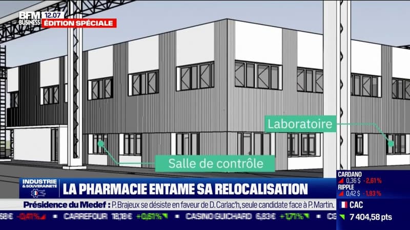 Le secteur de la pharmacie relocalise ses productions en France