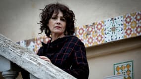 L'actrice Anouk Grinberg à Montreuil, en banlieue parisienne, le 1er mars 2024