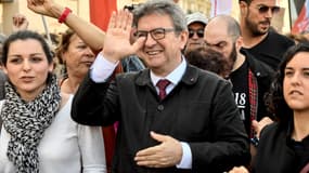 Jean-Luc Mélenchon à Marseille, le 1er mai 2019