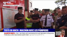 EN DIRECT - Marc Vermeulen (SDIS Gironde): "Aujourd'hui la situation est plus favorable grâce aux conditions météo [...] Il faudra bien surveiller et faire des rondes"